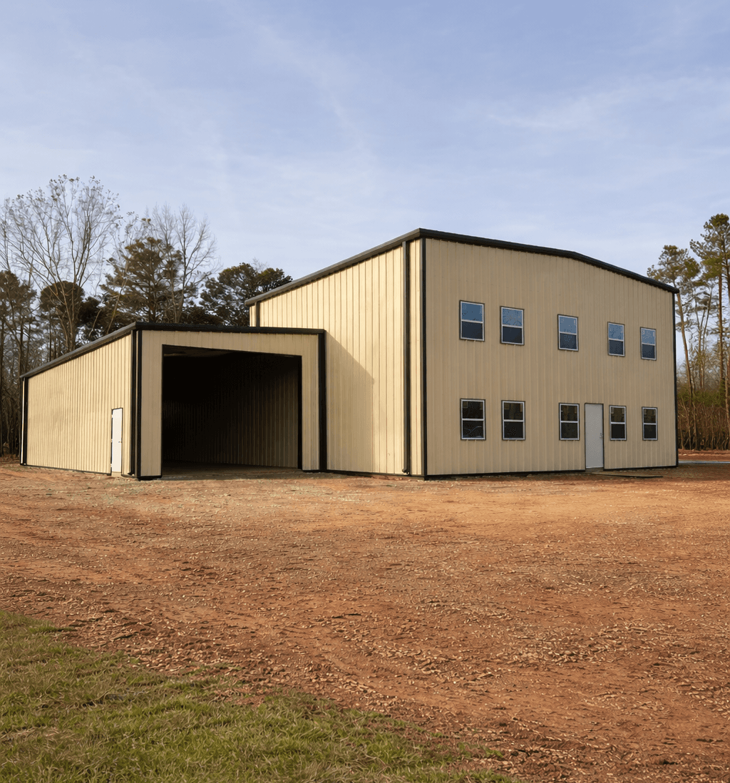 industrial steel building in North Georgia overview North Georgia
