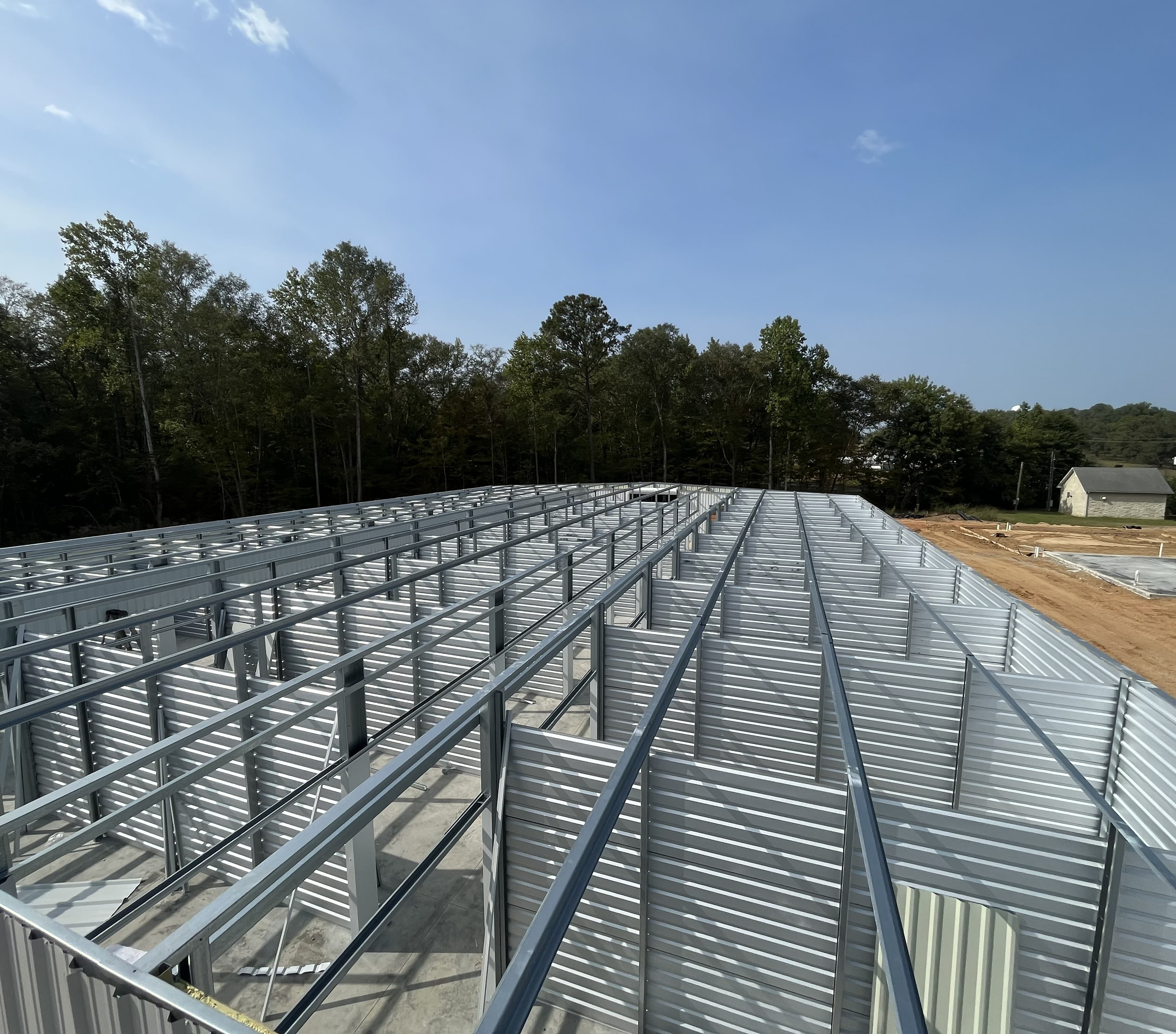 commercial steel building in North Georgia overview North Georgia
