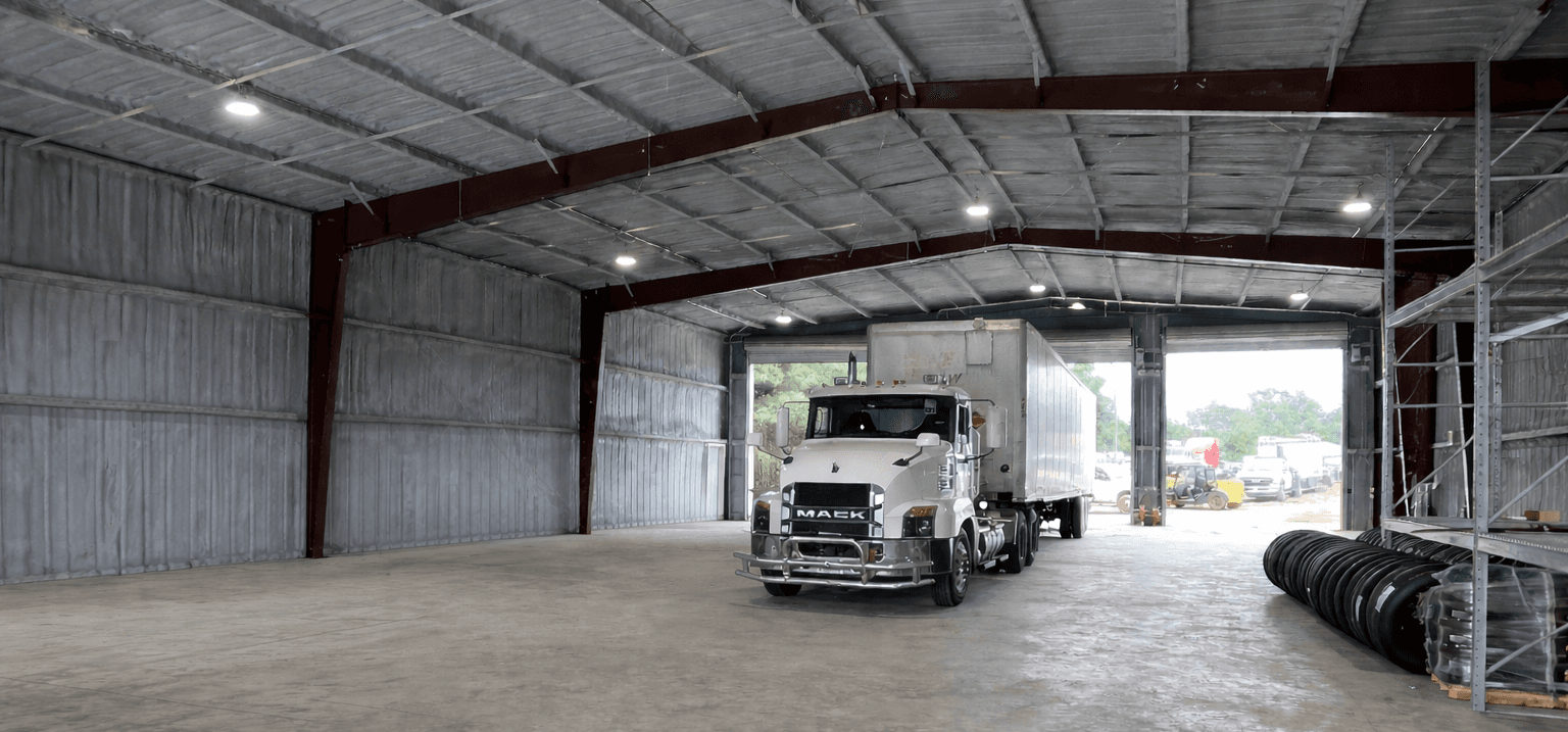 commercial construction services in North Georgia — Warehouse shell