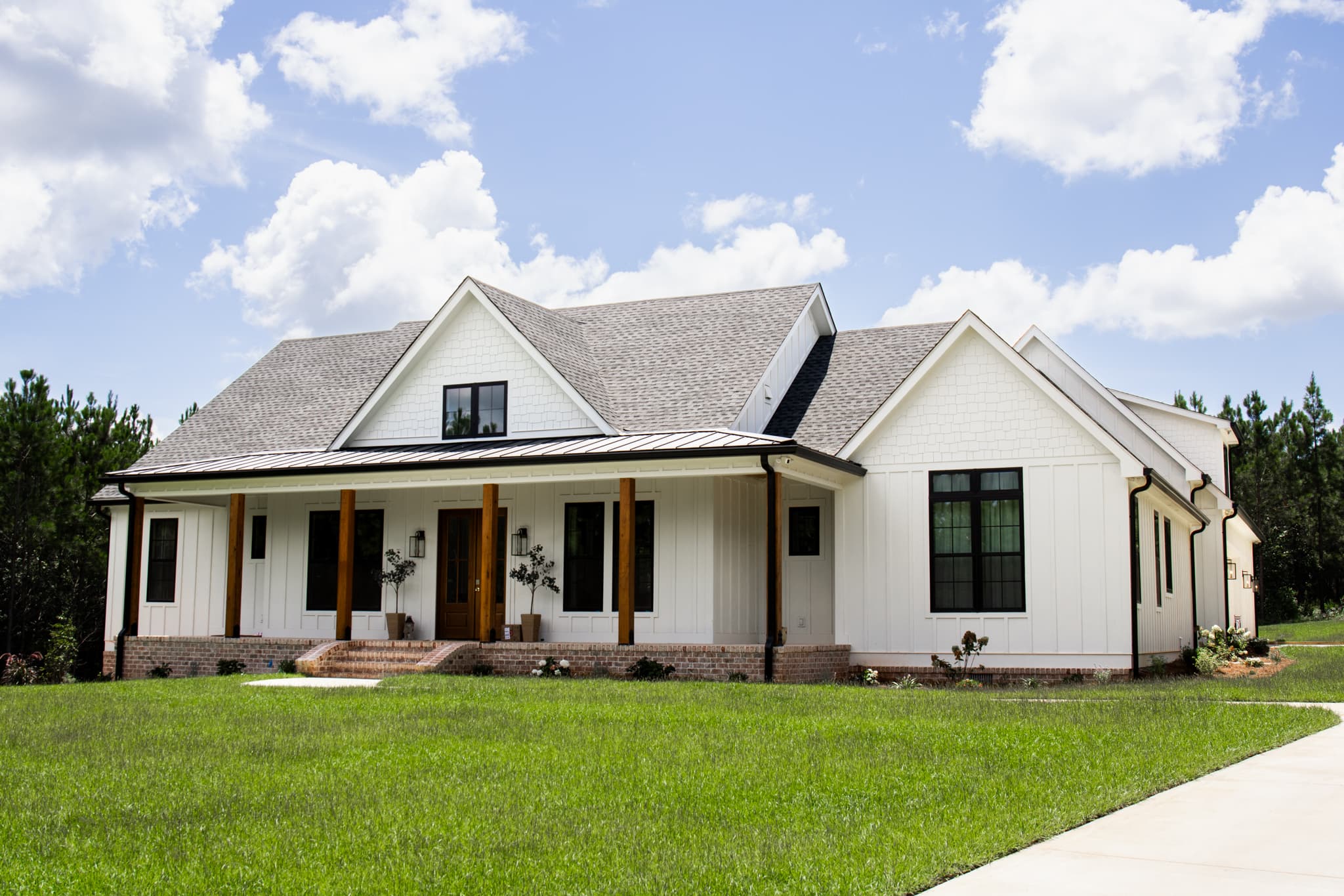 Custom Farmhouse exterior Residential
