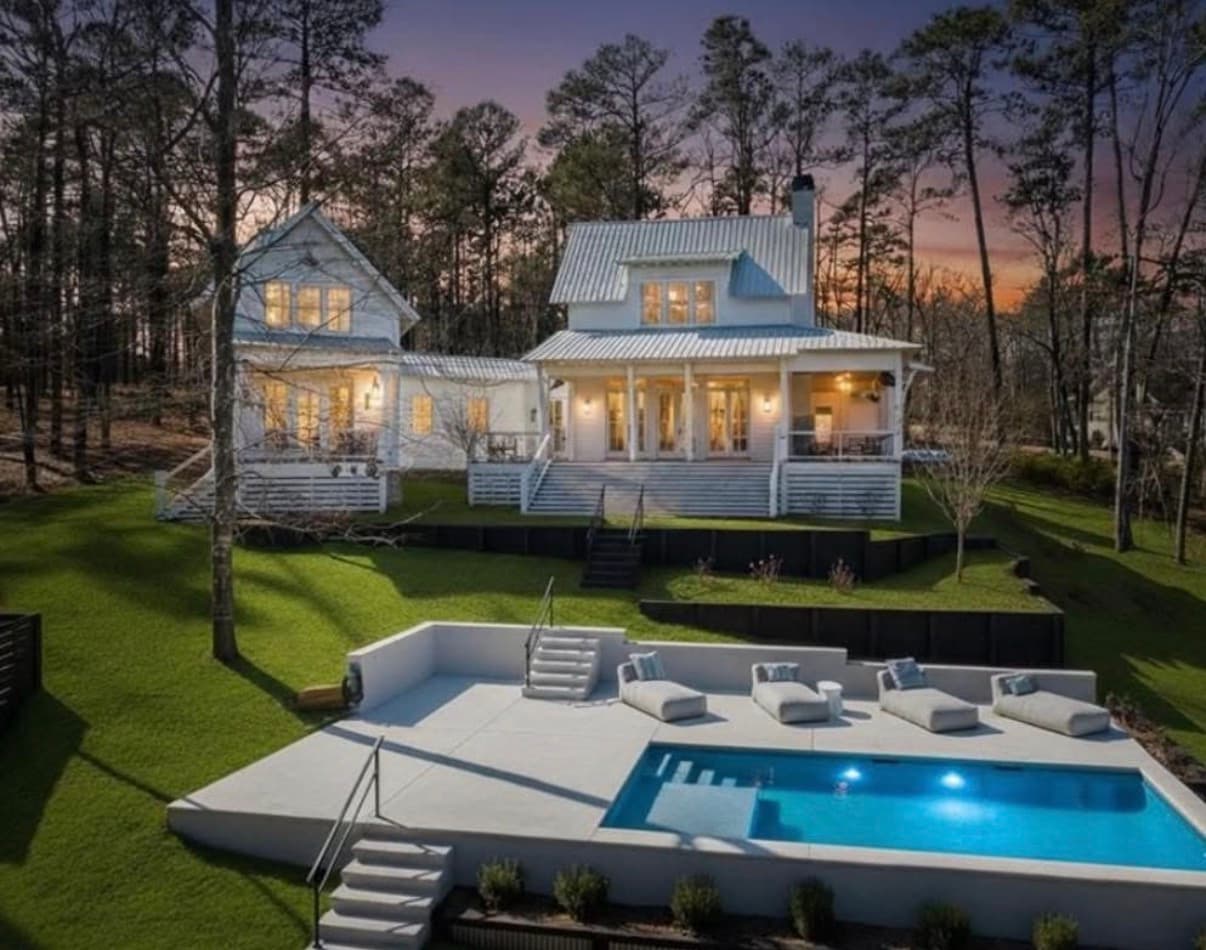 Loblolly Custom Home exterior Residential